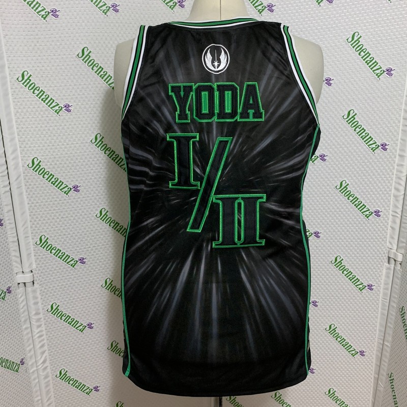 Headgear Classics Basketball Jersey Star Wars Yoda Episode 1 & 2 I & II Mens XL gallery