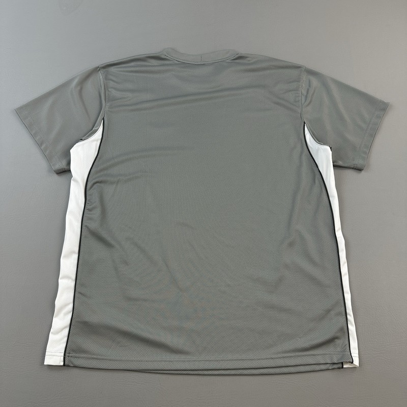 Vintage Nike Sportswear Shirt Mens 2XL Gray Active Embroidered Swoosh Y2K gallery