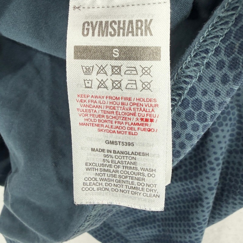 Gymshark Critical Cut Off Muscle Tank Top Mens Small Blue Sleeveless GMST5395 gallery