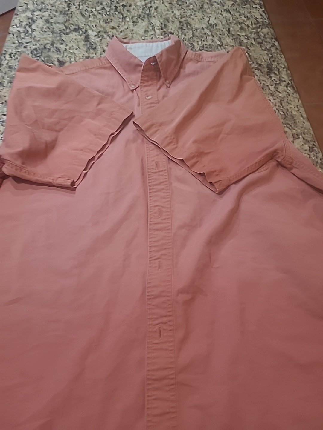 Mens Carhart Short Sleeves Button Up Shirt Size Large gallery