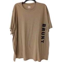 Brunt Shirt 3XL Tan Khaki Graphic Tee Oversized Baggy Tri-Blend Soft Workwear