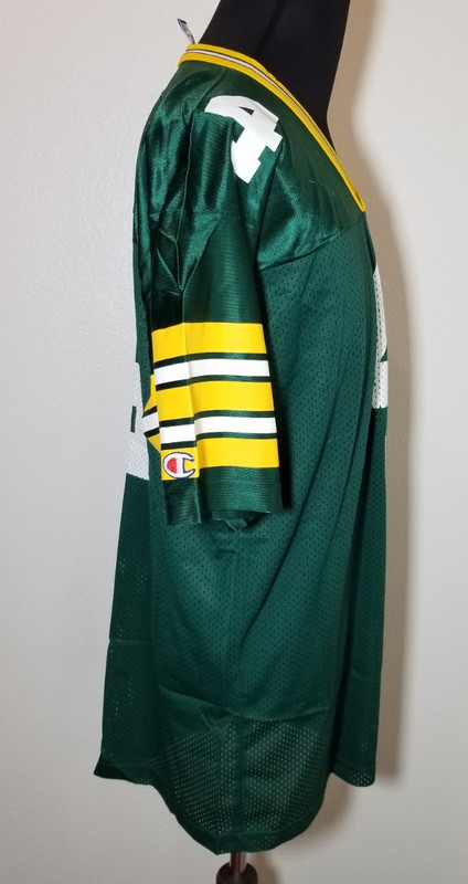 Green Bay Packers Men Size 44 Brett Favre Jersey 1990s Cheesehead Go Pack Go gallery