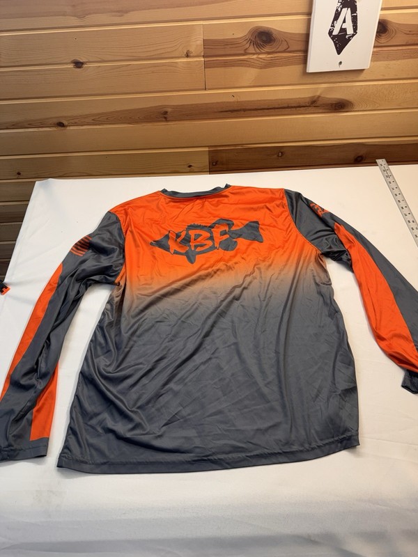 Men's Long Sleeve Fishing Shirt UPF 50+ Sun Kayak Bass Fishing 2Xl KBF gallery