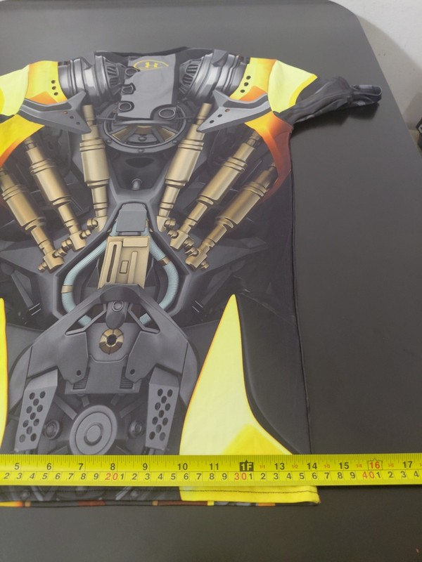 Under Armour Transformers Bumble Bee Compression T-shirt Medium gallery