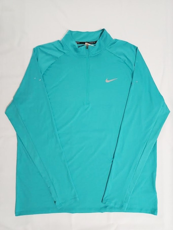 NIKE STRIDE DRI-FIT 1/4-ZIP MIDLAYER running top HV2180-345 dusty cactus Size L gallery