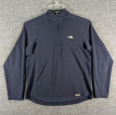 The North Face Men’s Small Flight Series Vapor Wick Quarter Zip Pullover Navy