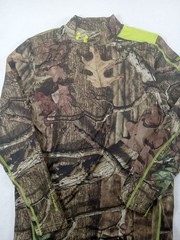 Under Armour Shirt Mens Large Realtree Camo Scent Control Compression ColdGear