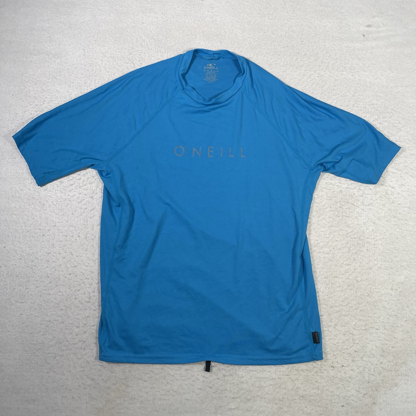 ONeill T-Shirt Men's Size Small Blue Short Sleeve Crew Neck Rashguard Surf gallery