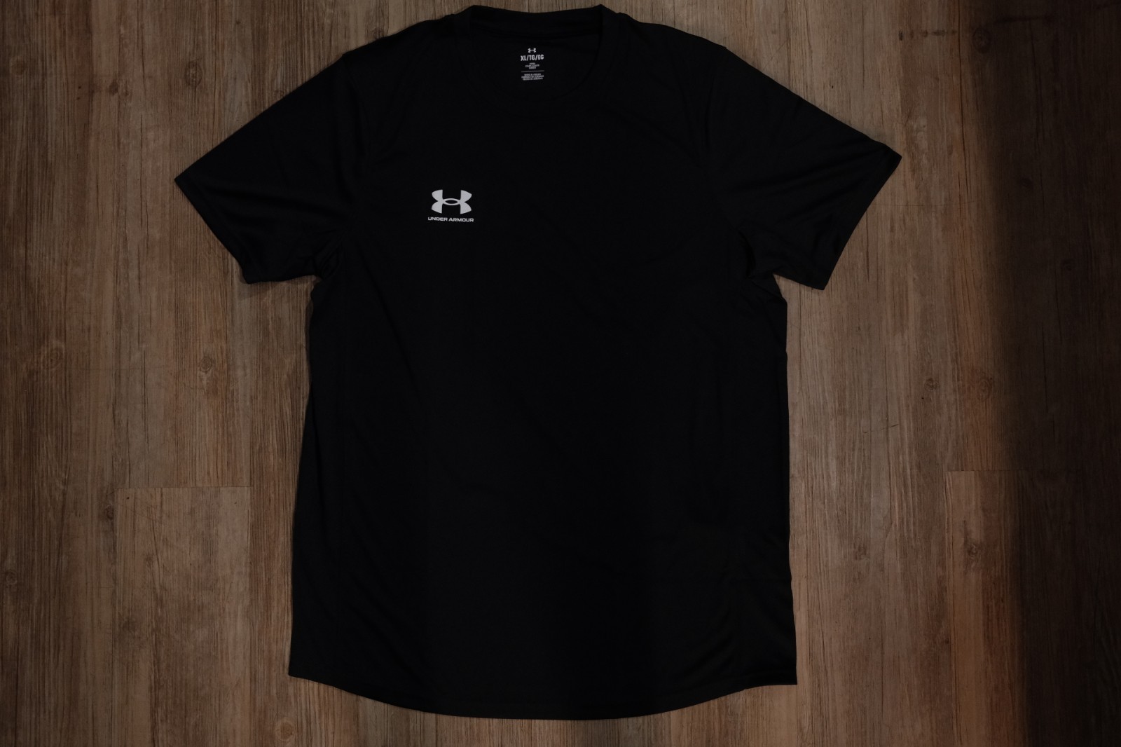 Under Armour Mens Black Challenger Train Short Sleeve T-Shirt - 1379589-001-XL gallery