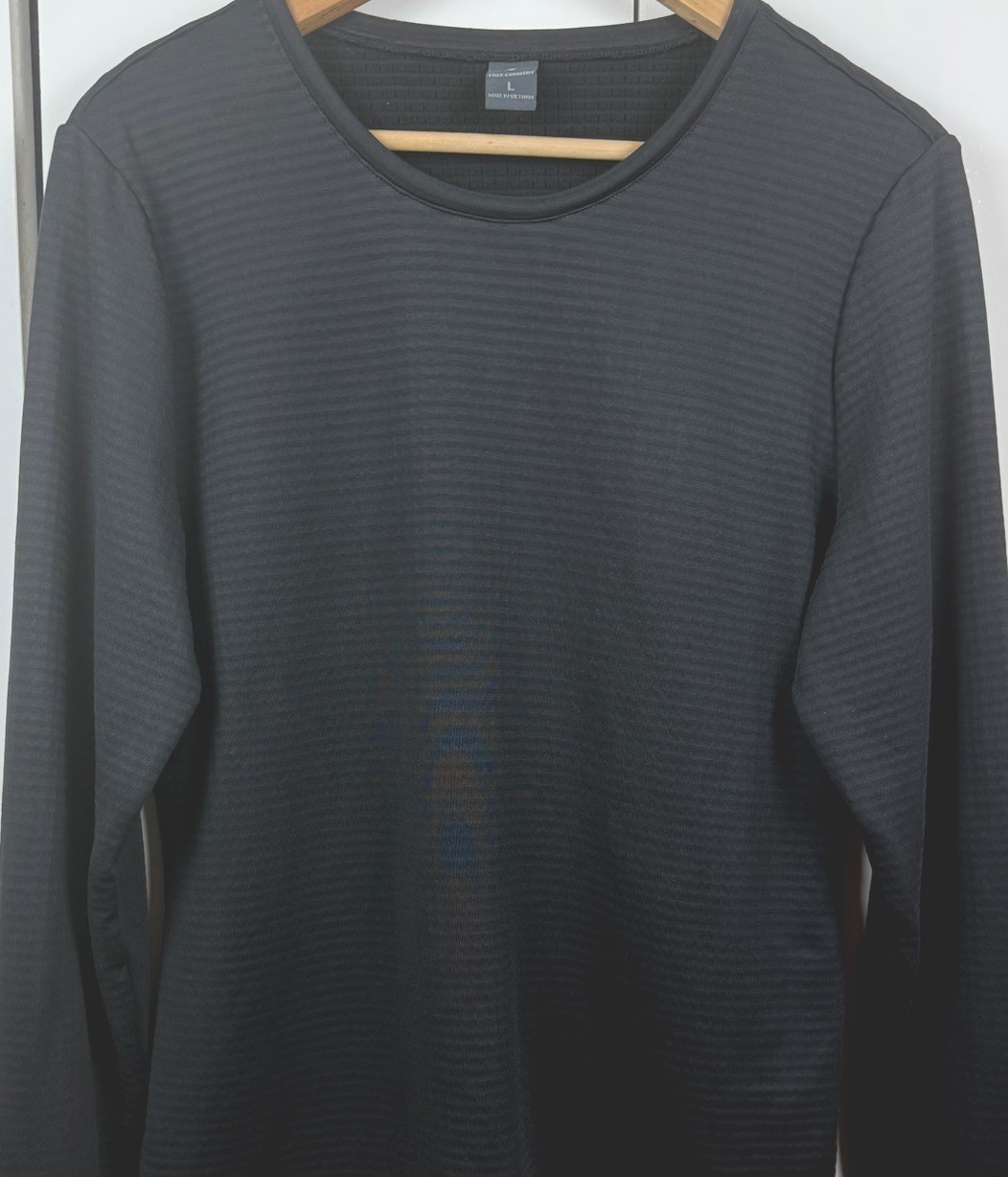 Free Country Force Grid Fleece Base - Black Longsleeve Mens Size Large gallery