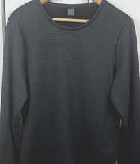 Free Country Force Grid Fleece Base – Black Longsleeve Mens Size Large