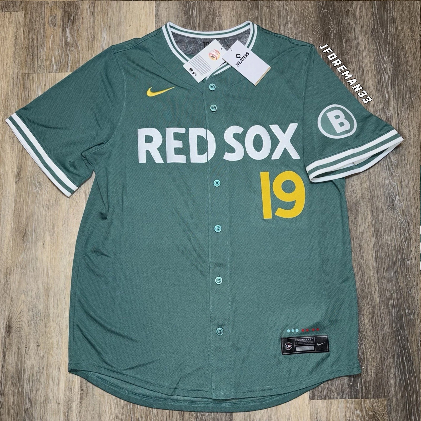 Nike Roman Anthony City Connect Green Monster Boston Red Sox Limited Jersey gallery