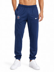 Nike Boys Track Pants Blue Dri-FIT XL Pull On Training Elastic Waistband