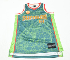 Dragon Ball Z Shenron Basketball Jersey Mens XS Green Sleeveless #07 Boxlunch