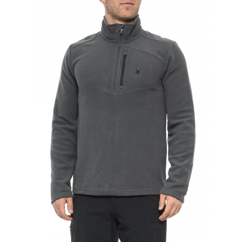 Spyder Mens Polar Transport Fleece Pullover Jacket Zip Neck Midlayer Size S NWT gallery