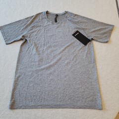 NWT LULULEMON Metal Vent Tech Shirt Men’s XL Gray Slate White LM3CX3S