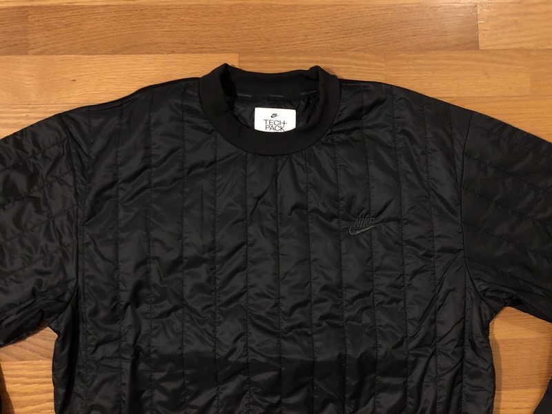 New M Nike Sportswear Therma-Fit Tech Pack Winterized Crew Black DQ4302-010 Men gallery