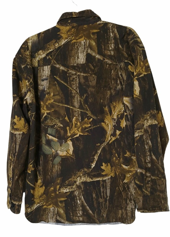 COLUMBIA Timberwolf Hunting Camo Shirt MEDIUM Fishing Long Sleeve Button Down gallery