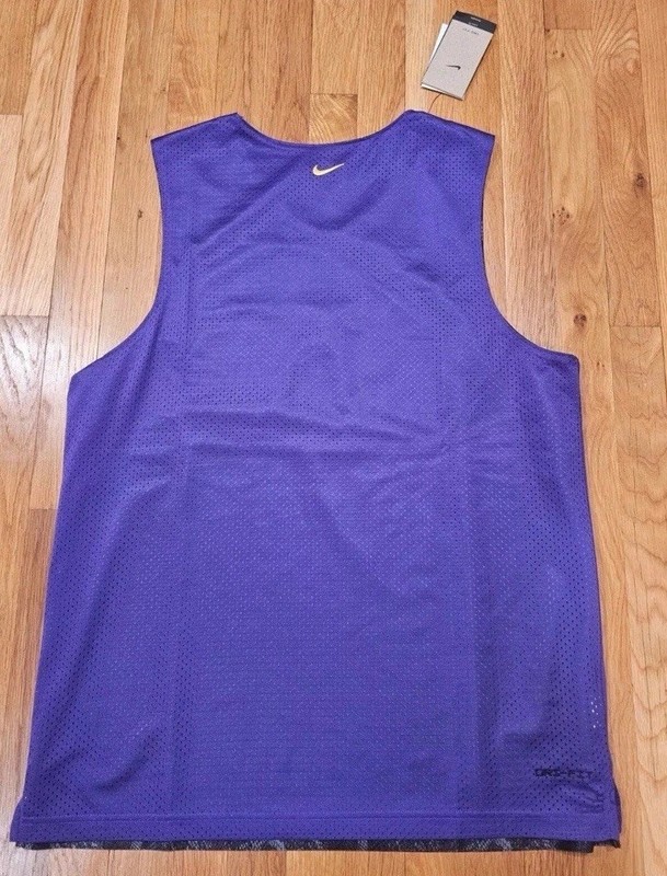 Nike Kobe Bryant Dri-fit Reversible Basketball Jersey Mens Size Small FZ0934-010 gallery