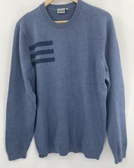 Adidas Men’s Medium Climate Proof Crew Neck Long Sleeve Pullover Sweater