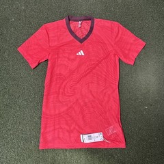 Adidas ClimaCool FLFT Mesh Tennis Tee Shirt Pro Mens Small Semi Lucid Red JD8633