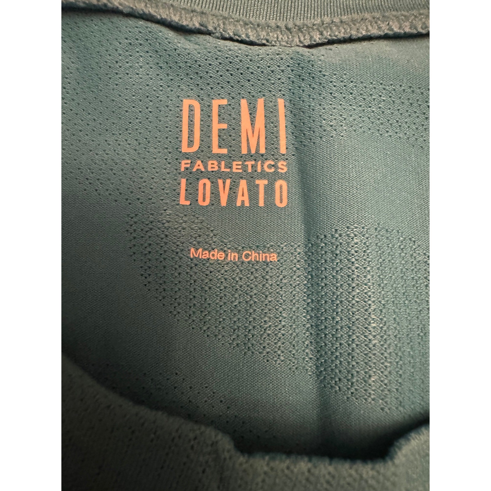 Demi Fabletics Lovato Tank Top Shirt Men’s Light Blue Training Short Muscle Gym gallery