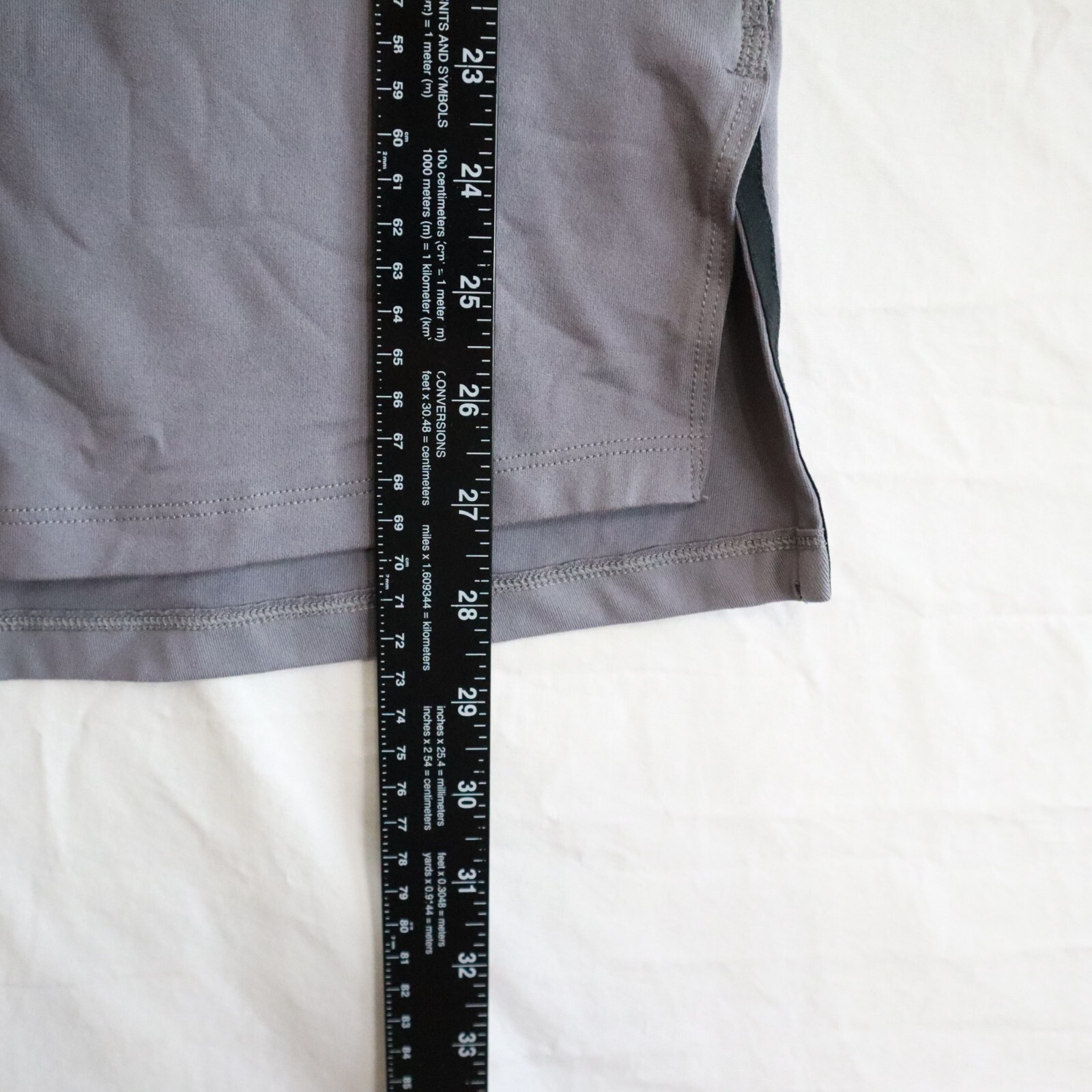 Nike Pro Shirt Mens Medium Activewear Sports Training Gray Raglan Long Sleeve gallery