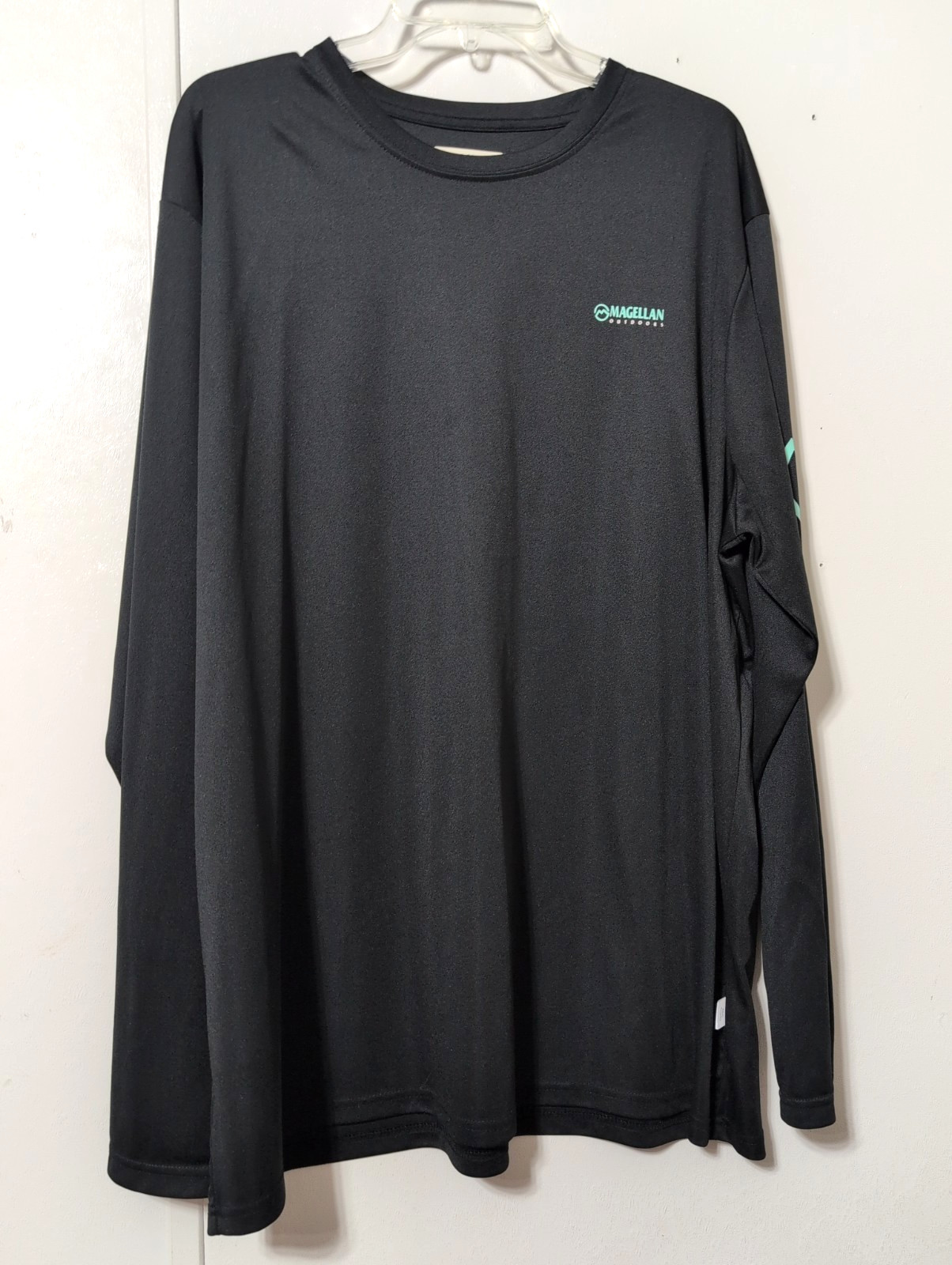 Magellan Outdoors Men's Size 2XL Fish Gear Long Sleeve Classic Fit Shirt Black gallery