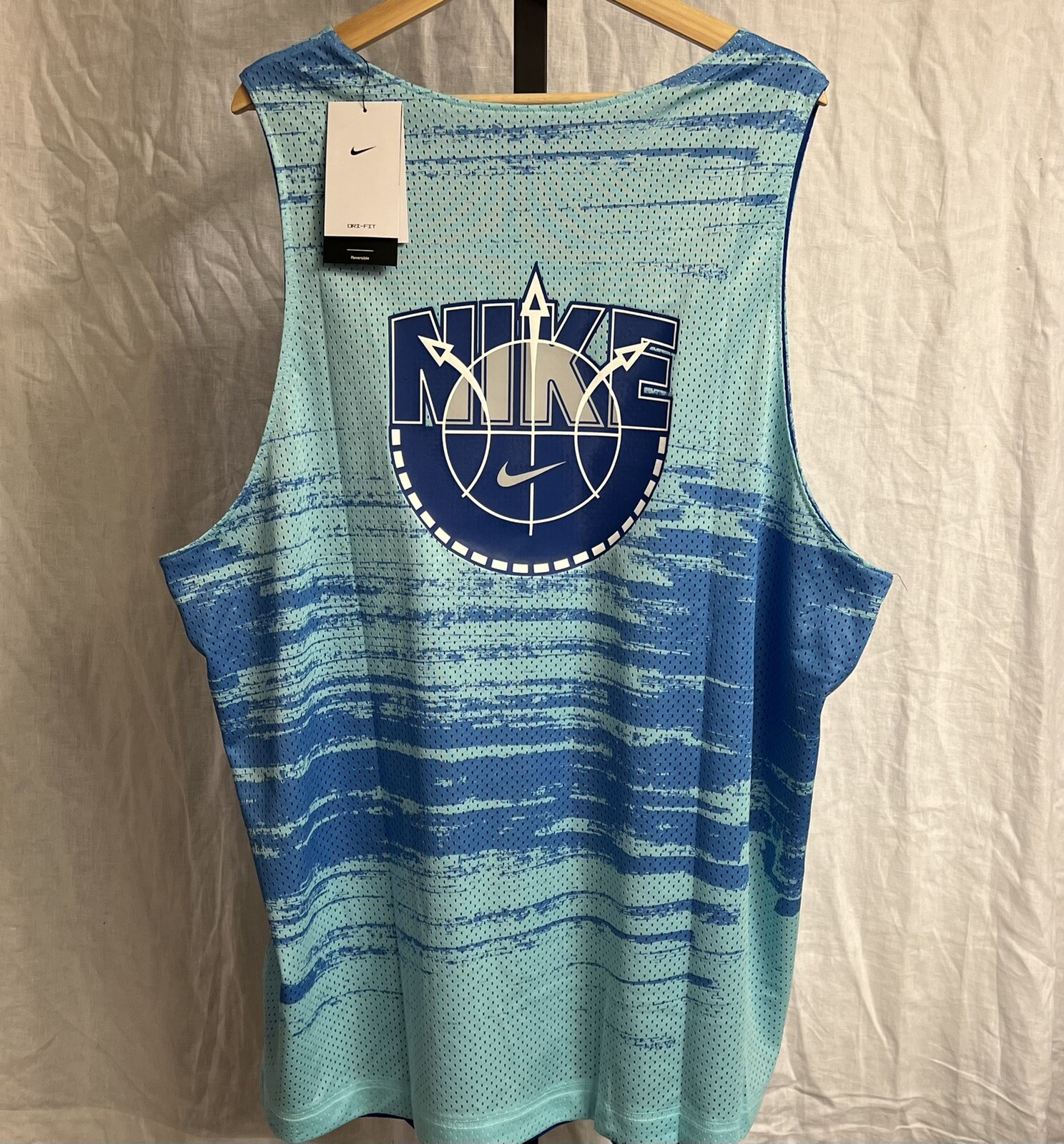 Nike Standard Issue Mesh Basketball Jersey DV9606-482 Copa/Game Royal - Size XXL gallery