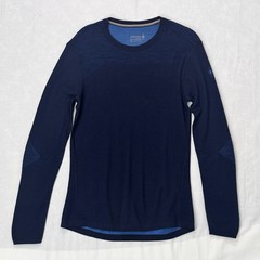 Smartwool Intraknit 200 Thermal Navy Blue Wool Blend Men’s L