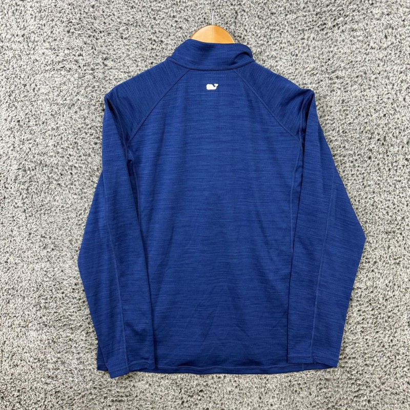 Vineyard Vines Pullover Mens Large Blue Performance 1/4 Zip Lightweight Golf gallery