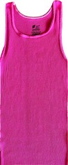 Men’s Hanes Tank Top: Neon Pink