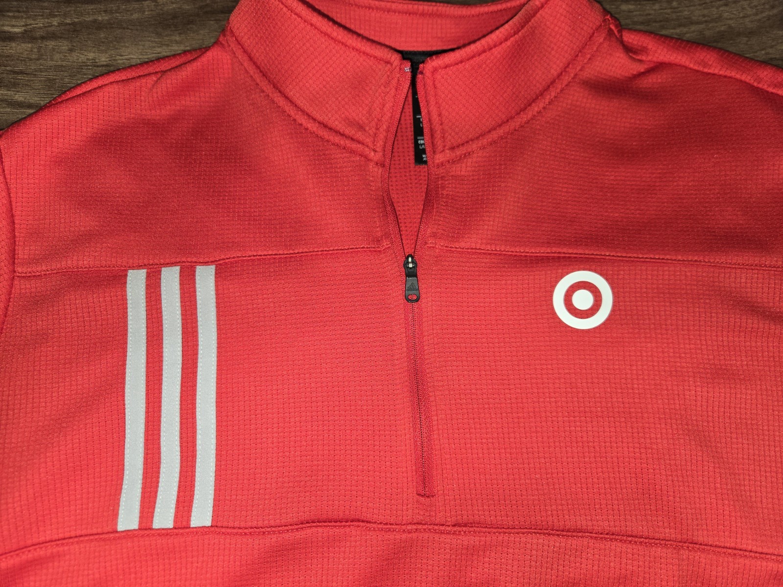 Adidas Target 1/4 Zip Pullover Size Large gallery