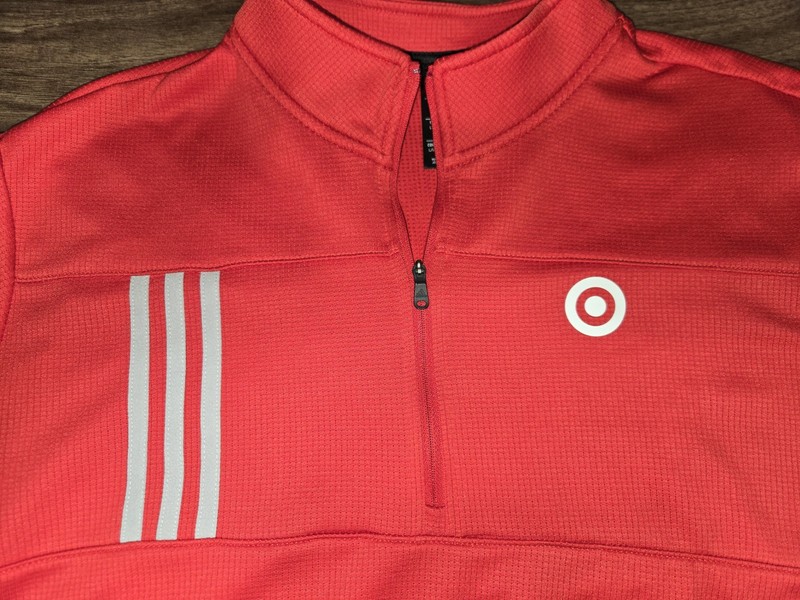 Adidas Target 1/4 Zip Pullover Size Large gallery