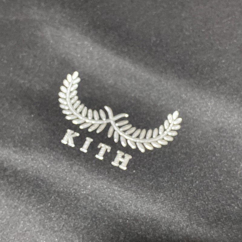 Kith Men’s 1/2 Zip Track Jacket Long Sleeve Pullover Black Size M Medium SS18 gallery