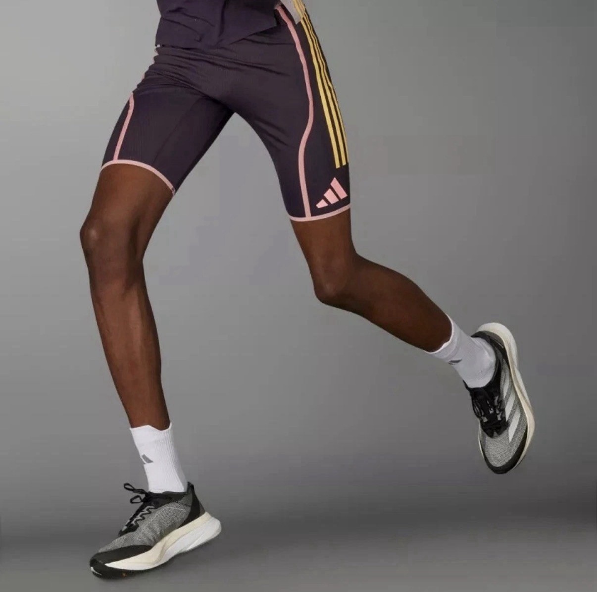Adidas Adizero Men Med Pro Elite Team Promo Shorts TGT Half Tights 2024 Racing gallery