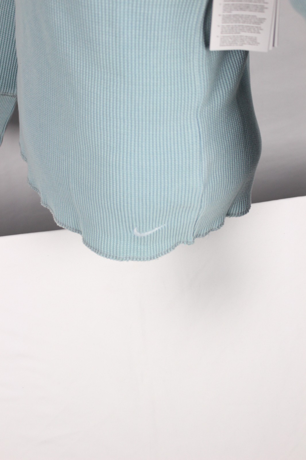 Nike Men's Heavyweight Waffle Long Sleeve Top Shirt S Small Blue FZ6579 422 gallery