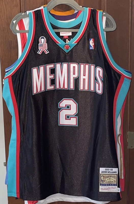 Mitchell & Ness Authentic 2001-02 Jason Williams Memphis Grizzlies Jersey gallery
