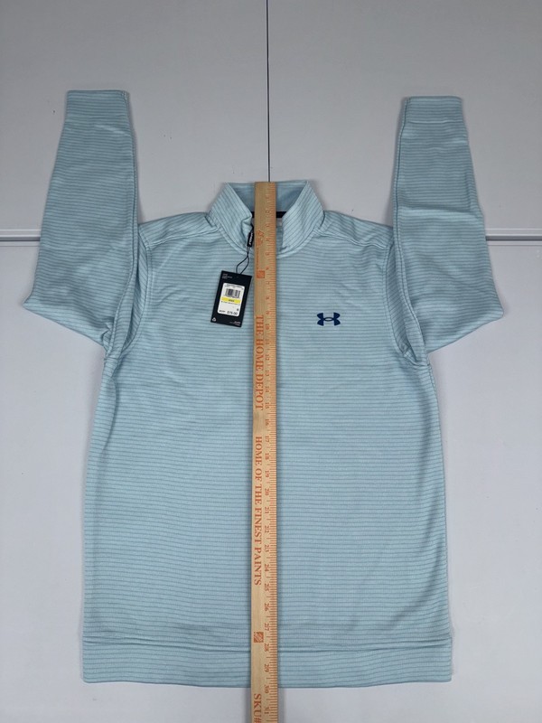 Under Armour Men's Storm Sweater Fleece Quarter Zip Gray Men's M Golf 1373674 gallery