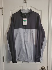 Nike Storm-FIT Victory 1/2-Zip Men Sz XL Gridiron Blue Shield Golf Jacket GM4045