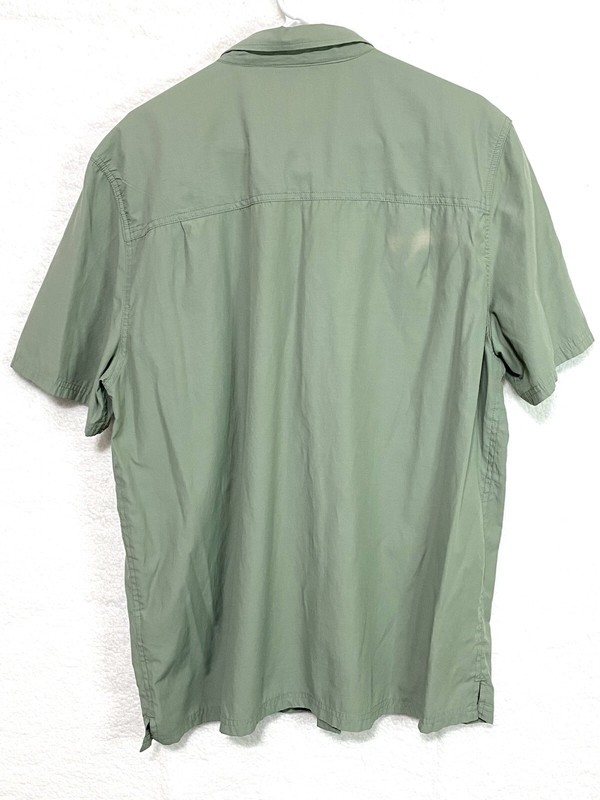 Field & Stream Shirt Men’s Smart Cool Short Sleeve Fishing Army Green Size XL gallery