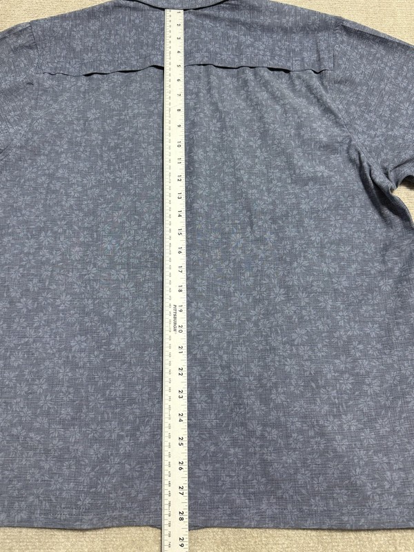 Tallwoods Element Wear Shirt Mens Large Blue Vented Mesh Lined Fishing Stretch gallery