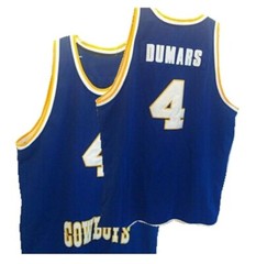 Throwback Joe #4 Basketball Jersey Navy Hip Hop Shirt Stitched Custom Name