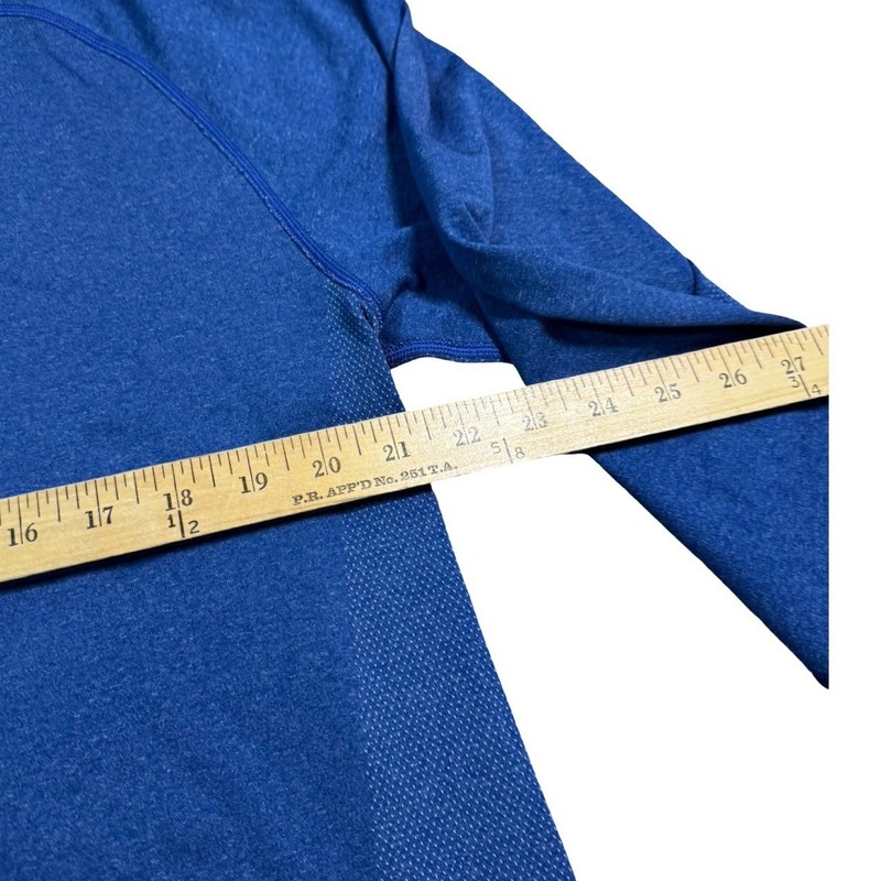 Lululemon Metal Vent Tech Long Sleeve Mens XL Blue Excellent Workout Shirt gallery