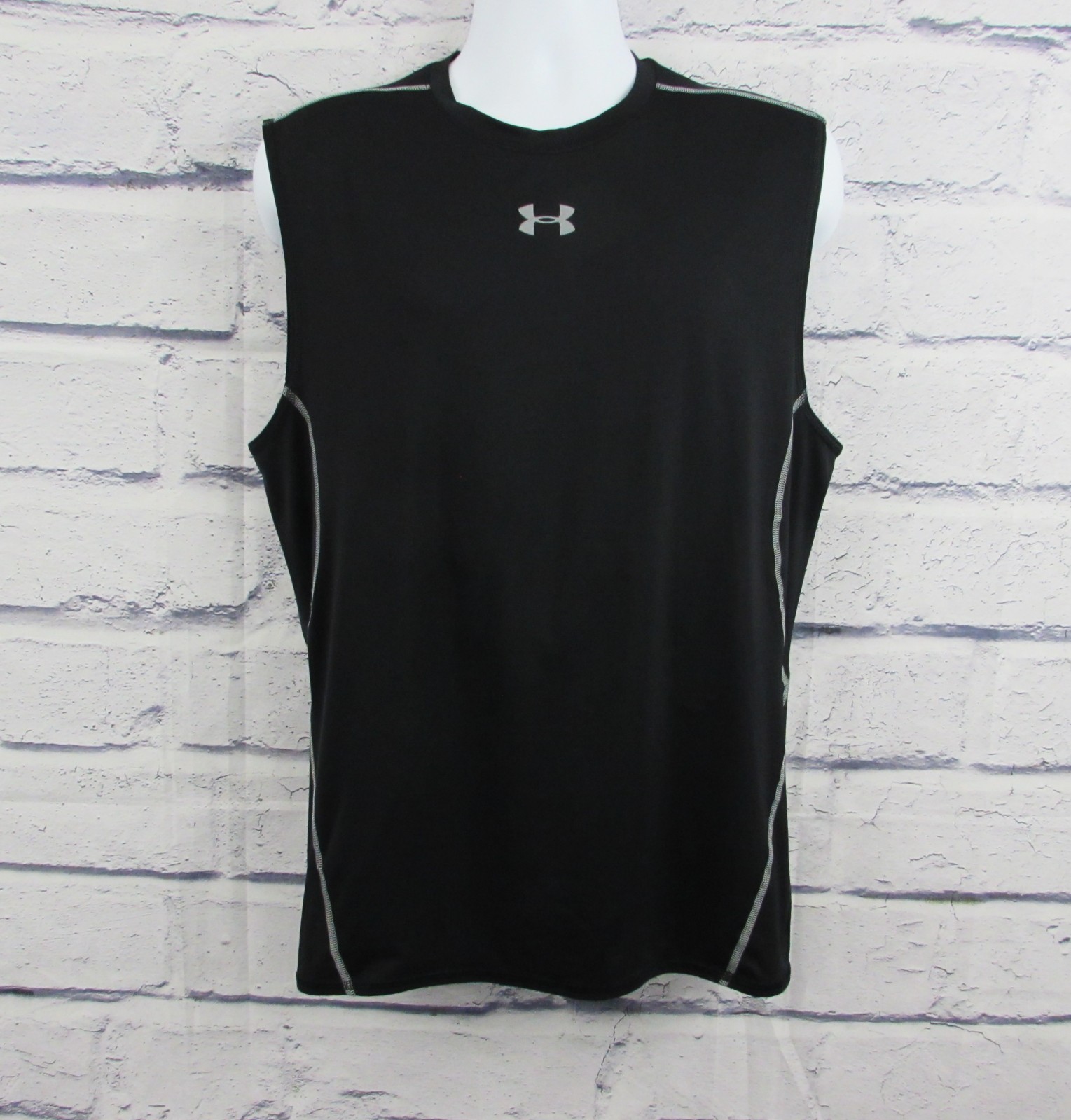 Under Armour Mens Size XXL Tank Top Compression Gym Running Training Activewear gallery