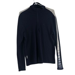 Icebreaker bodyfit 260 quarter zip shirt layering top 260 ski snowboard sz m