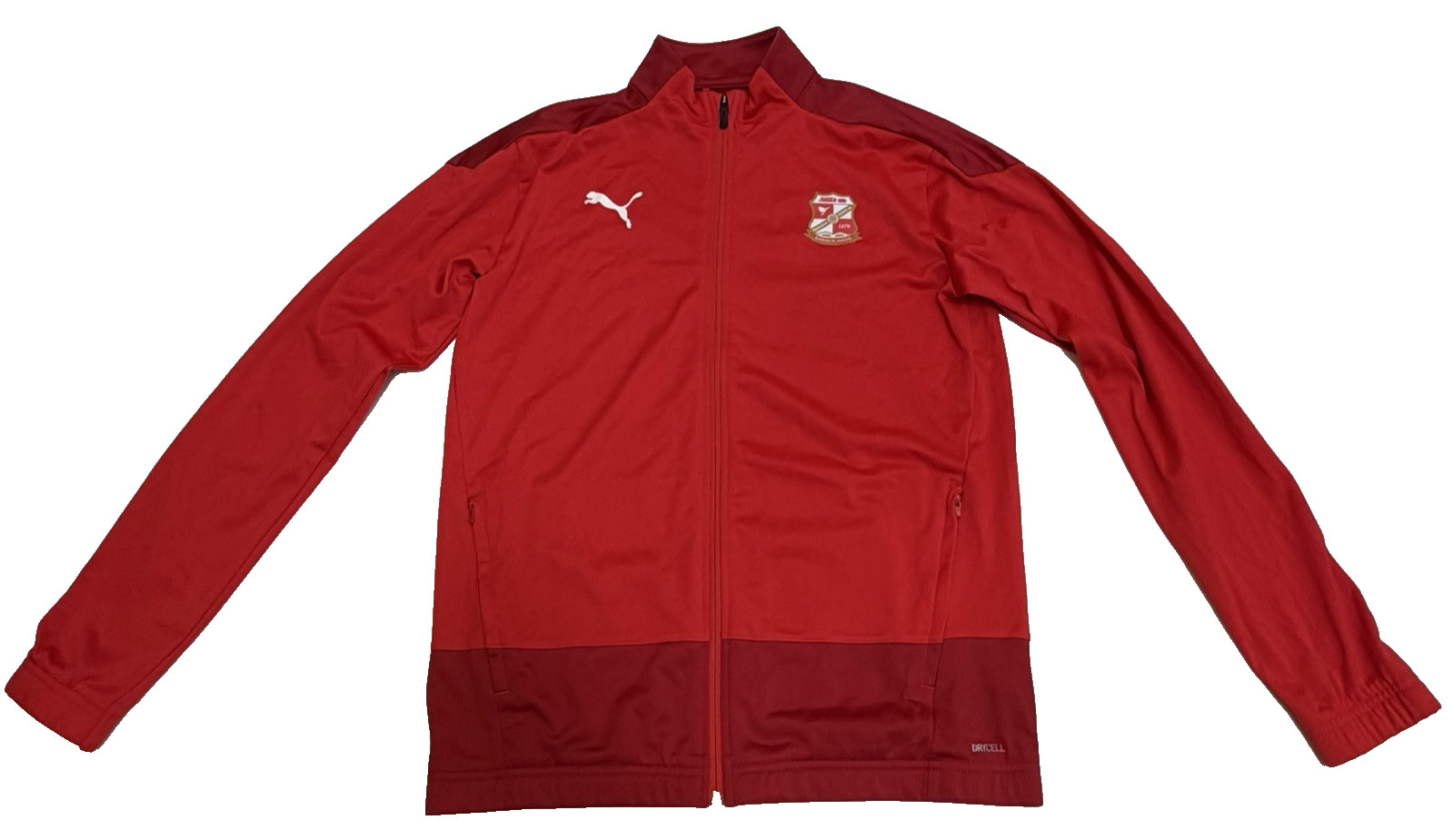 Swindon Town Football Club Mens Medium Puma Track Top Training Jacket Full Zip gallery