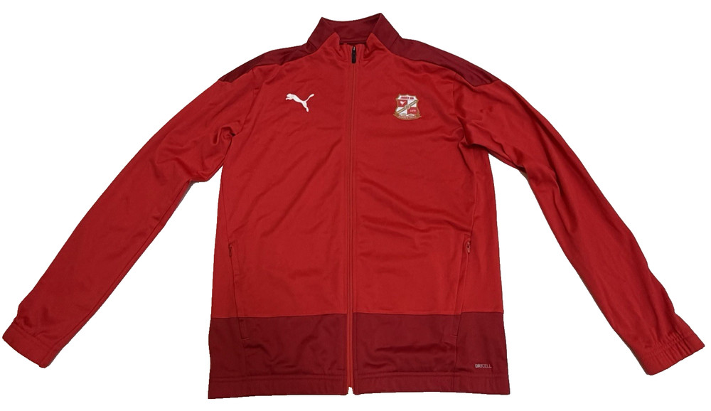 Swindon Town Football Club Mens Medium Puma Track Top Training Jacket Full Zip