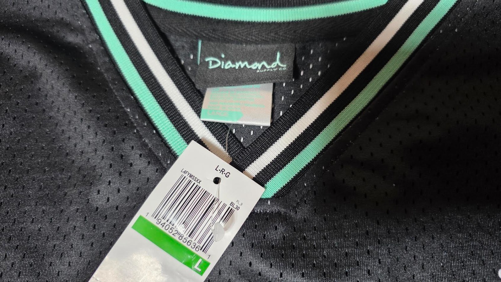 Diamond Supply Co. MEN'S Football Jersey V-Neck Size: Large /Brand NEW NWT gallery