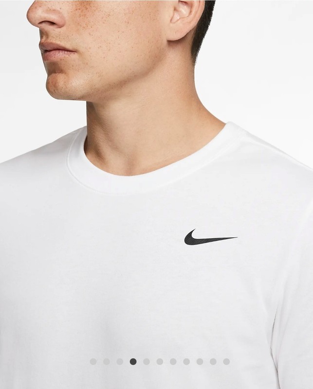 Nike Men's Dri-FIT Ready Short-Sleeve Fitness T-Shirt Black gallery
